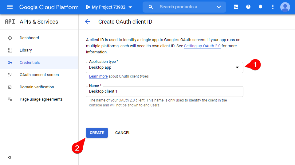 Setting Up Google Sheets Connection