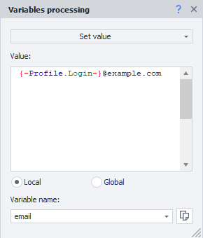How to Use the Action